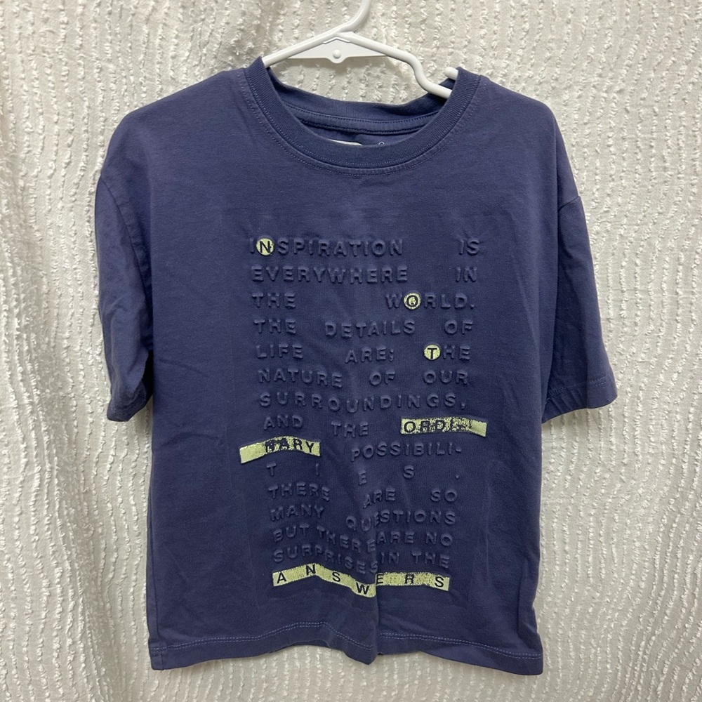 Kids T-Shirt Zara Size 6 Purple